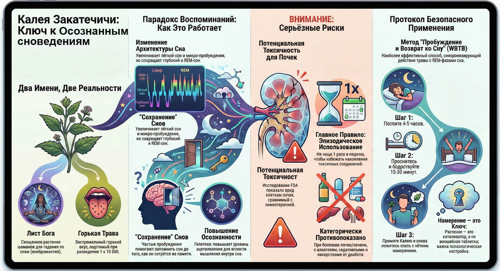 калея закатечичи осознанные сны